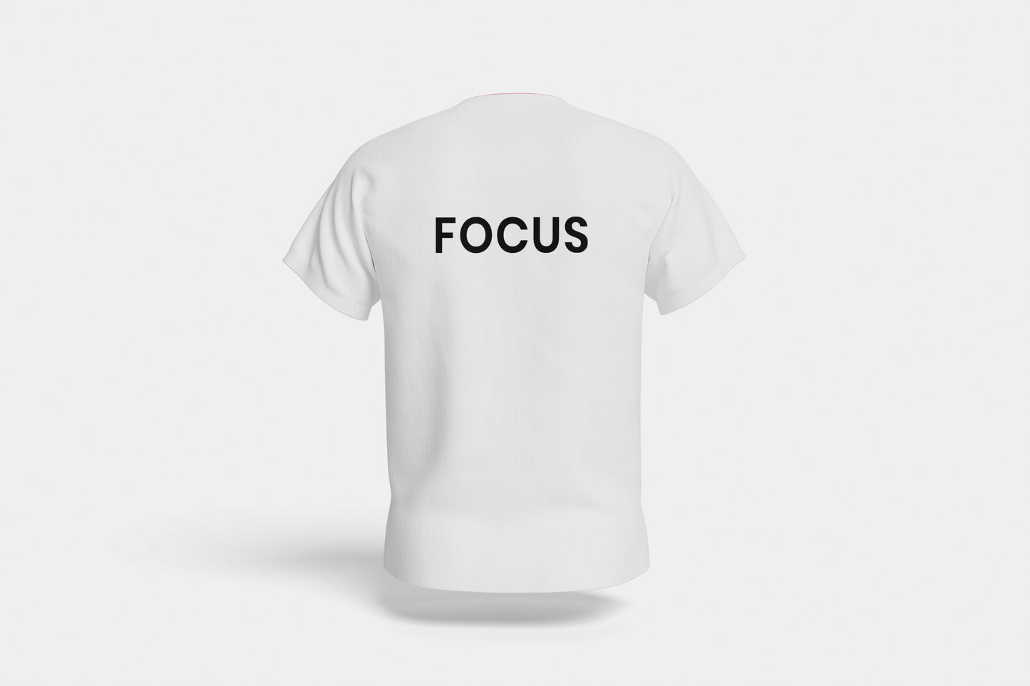 WHITE FOCUS TEE